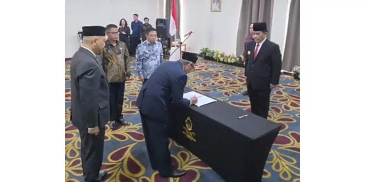 Perdana YSK Lantik Pejabat di Luar Manado (Dok. Ist)