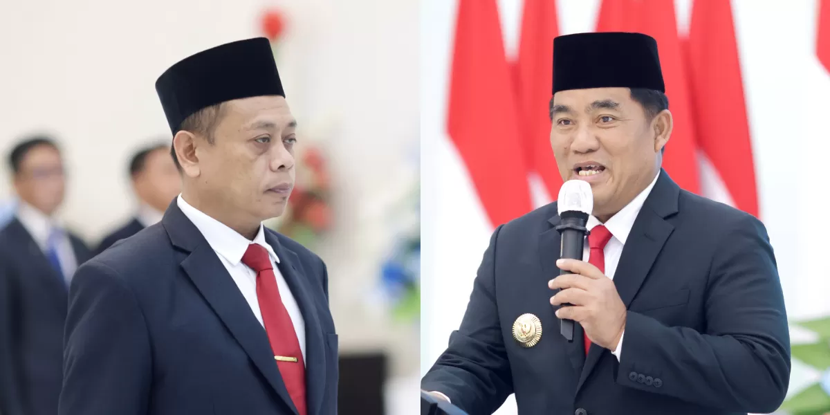 Gubernur Yulius Selvanus (Kanan), Kadis DKP Sulut (Kiri)  (Dok. Istimewa)