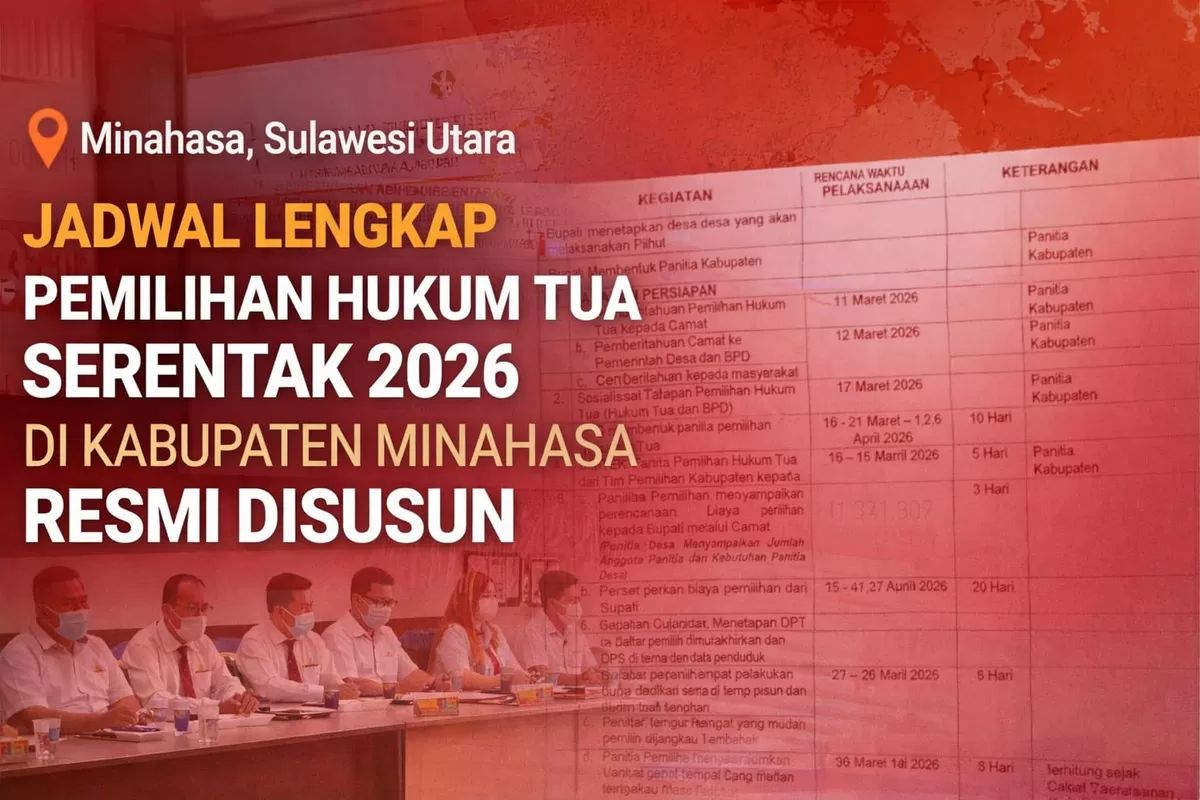Tahapan pemilihan hukum tua 2026 resmi di susun (Jmy)