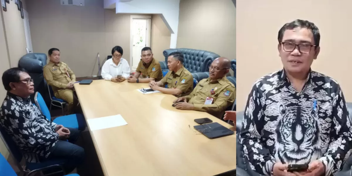 Suasana klarifikasi Kadisnakertrans Manado (Dok. Istimewa)