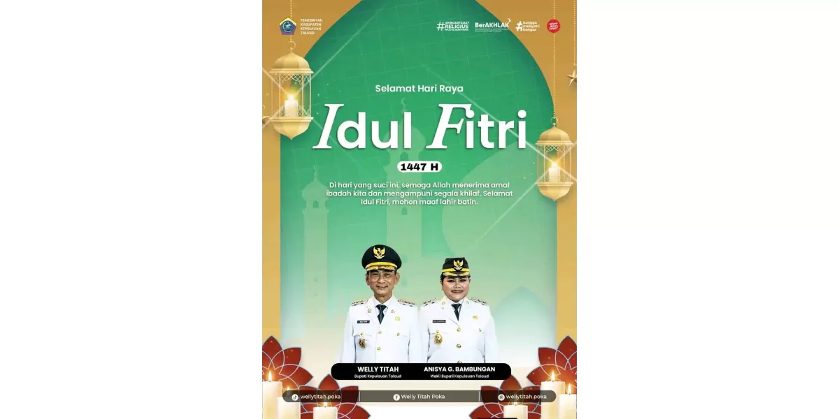 Pemerintah Kabupaten Kepulauan Talaud. Bupati Kepulauan Talaud, Welly Titah, bersama Wakil Bupati Anisya G. Bambungan (Istimewa)  (Pemda Kab.Kepl.Talaud)