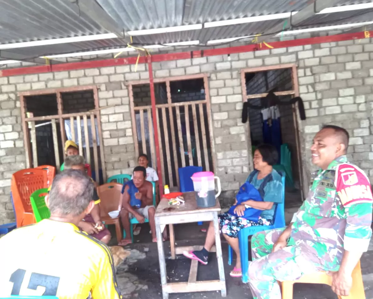 Koptu Ewil Bawala (Babinsa) di Desa Dapihe Kecamatan Tanpan Amma Kabupaten Kepulauan Talaud (Istimewa) (Pendim 1312/Talaud)