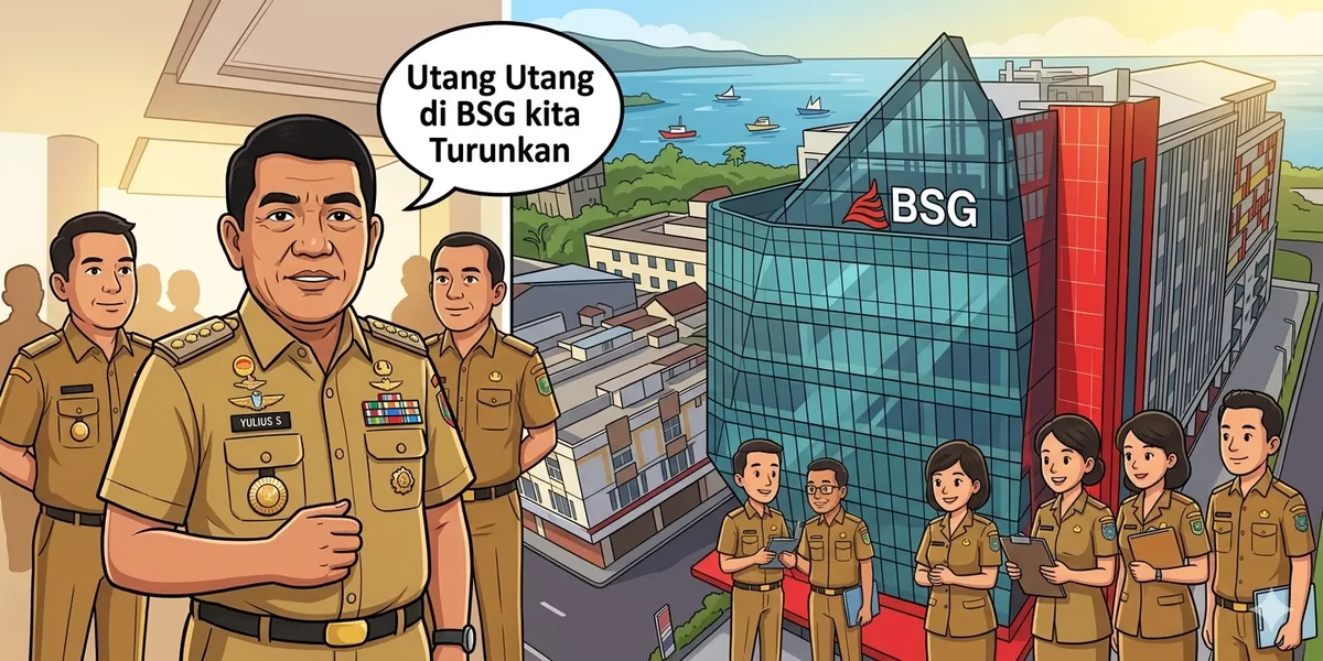 Gubernur Yulius Selvanus Sebut Utang ASN di BSG Diturunkan (Dok. Istimewa)