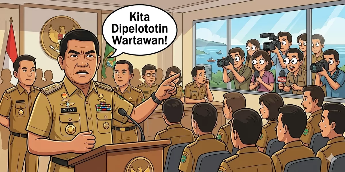 Ilustrasi Gubernur YSK Ingatkan ASN Kinerja Dilihat Media (Dok. Istimewa)