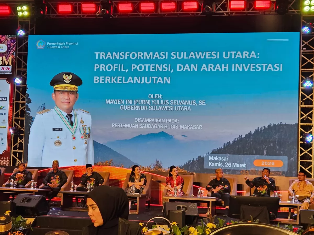 Yulius Selvanus Paparkan Kemajuan Sulut di Makassar (Dok. Istimewa)