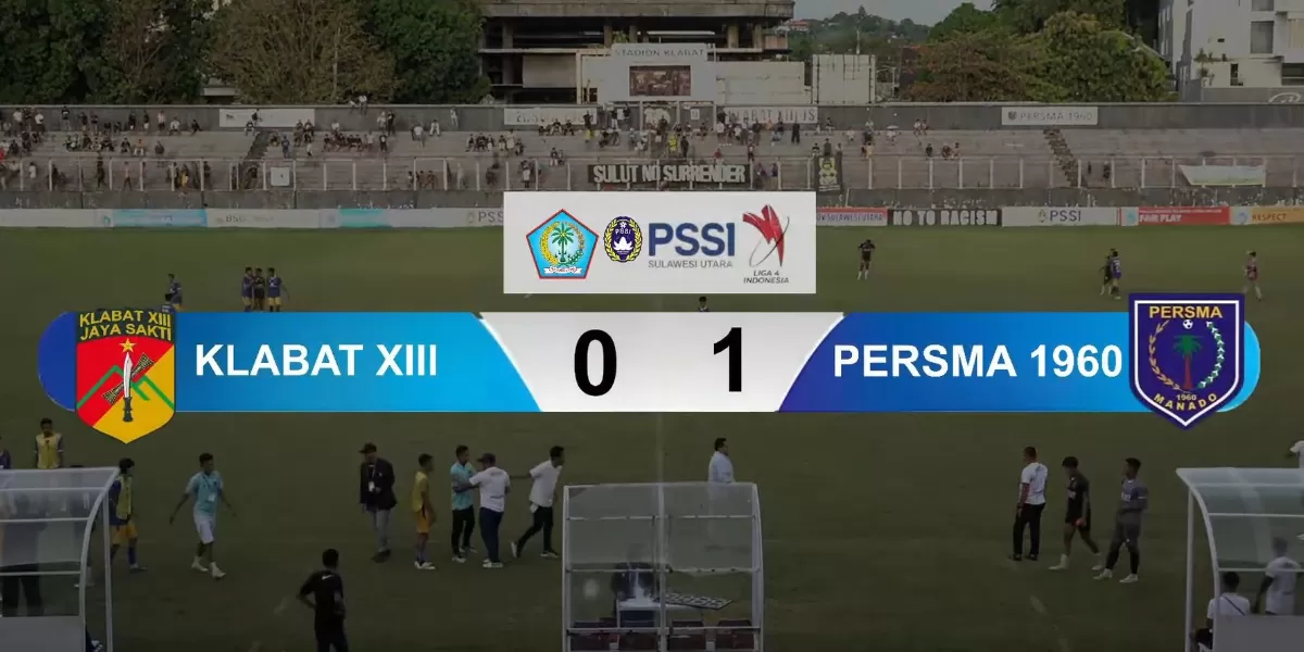 Laga Persma vs Klabat Jaya Sakti