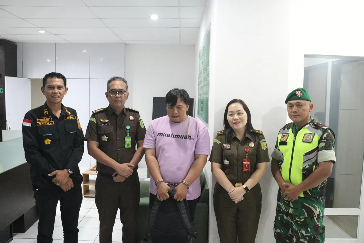Terpidana Kasus Perusakan Hutan Alfitzer Mongi Akhirnya Diringkus Tim Tabur Kejati Sulut (Dok. Kejati Sulut)