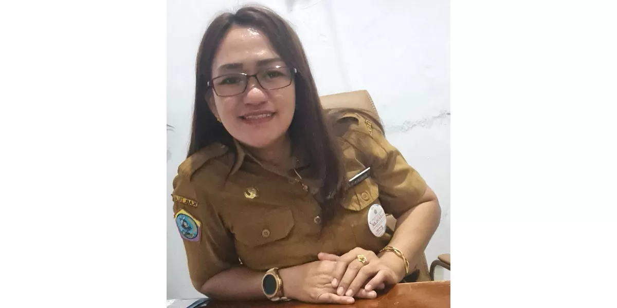 Kepala Dinas Komunikasi, Informatika, dan Statistik (Kominfo) Kabupaten Kepulauan Talaud, Sthela F. Bentian, S.Si, M.Si.  (Dinas Komunikasi, Informatika, dan Statistik (Kominfo) Kabupaten Kepulauan Talaud)