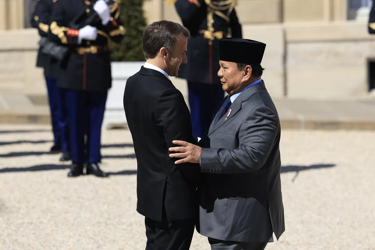 Prabowo dan Macron Bertemu di Paris (Dok. Istimewa)