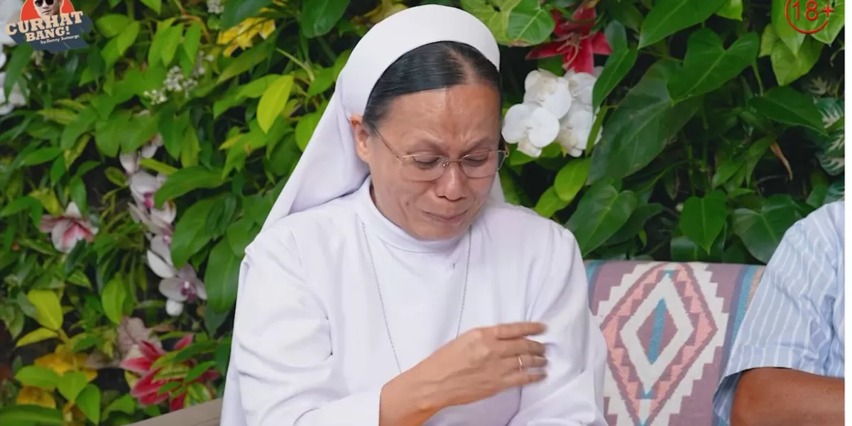 Tangisan Suster Natalia di Podcast Curhat Bang