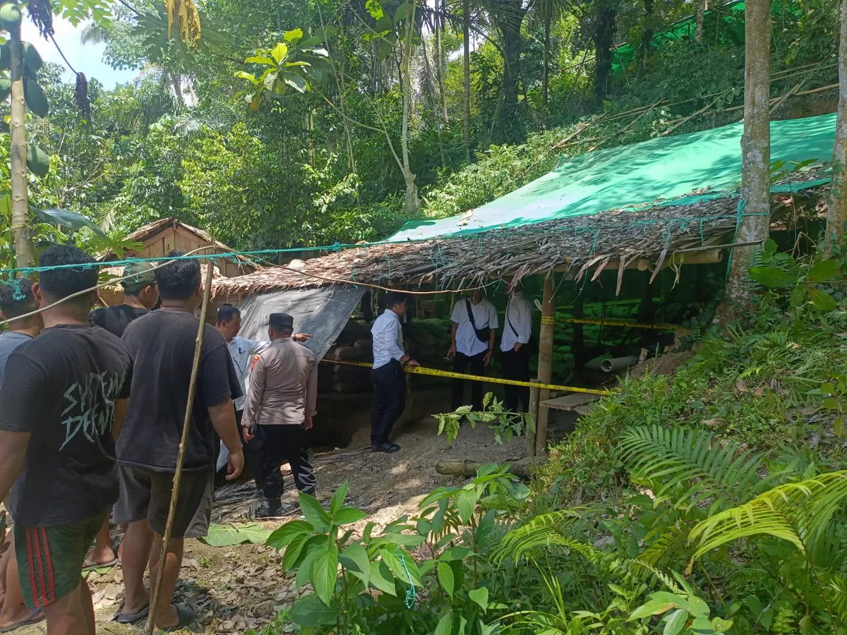 Lokasi Tambang Tanoyan Bolmong Renggut Nyawa (Dok. Istimewa)