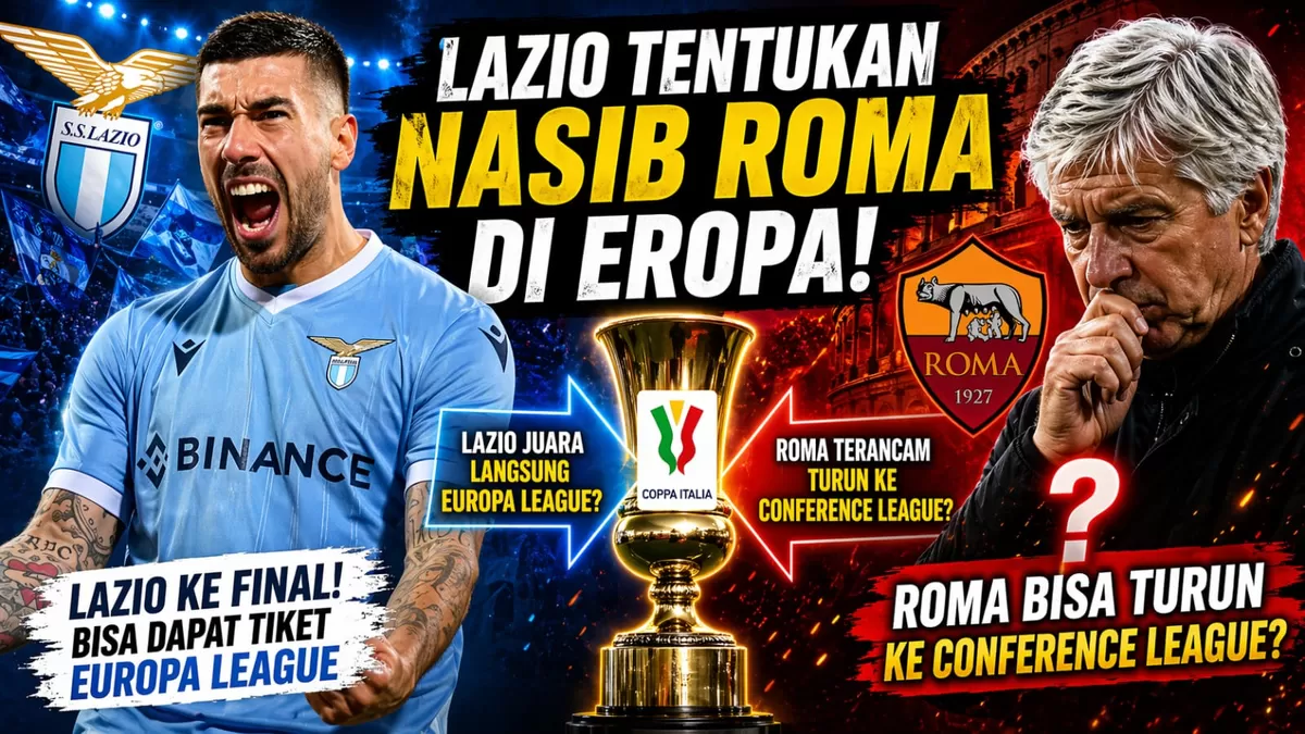 Lazio tentukan nasib Roma di Eropa (Marlon/AI/Sulutzone)