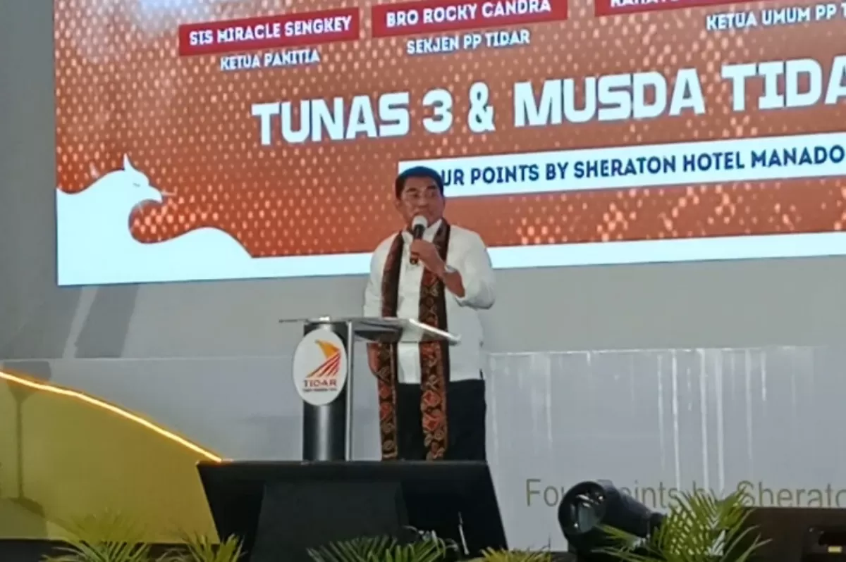 Bro Gub YSK Hadiri Musda Tidar Sulut (Dok. Dede/sulutzone.com)