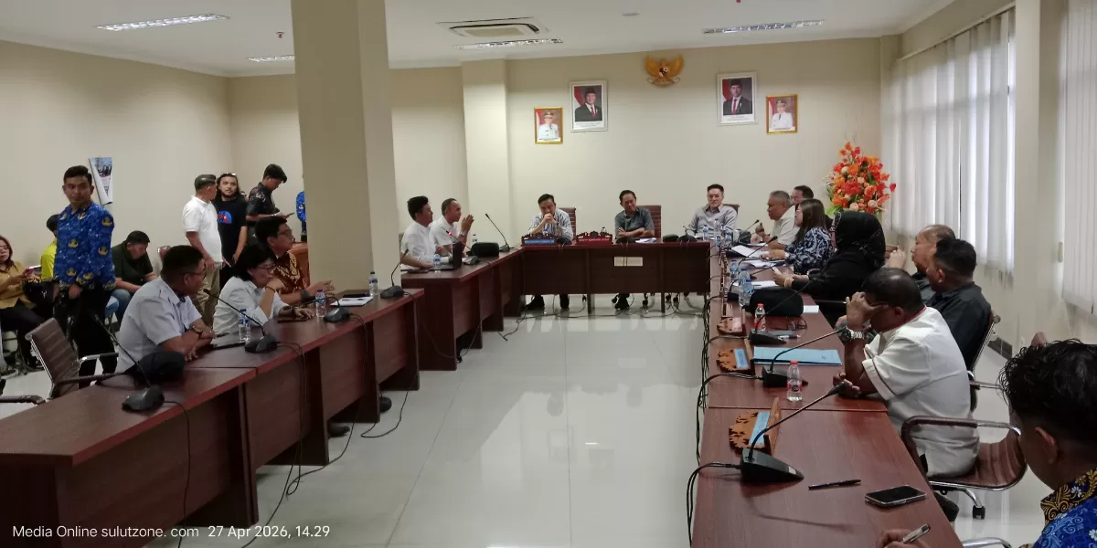 RDP Komisi III DPRD Sulut dan BPJN Serta PT. MSM (Dok. Dede/sulutzone.com)