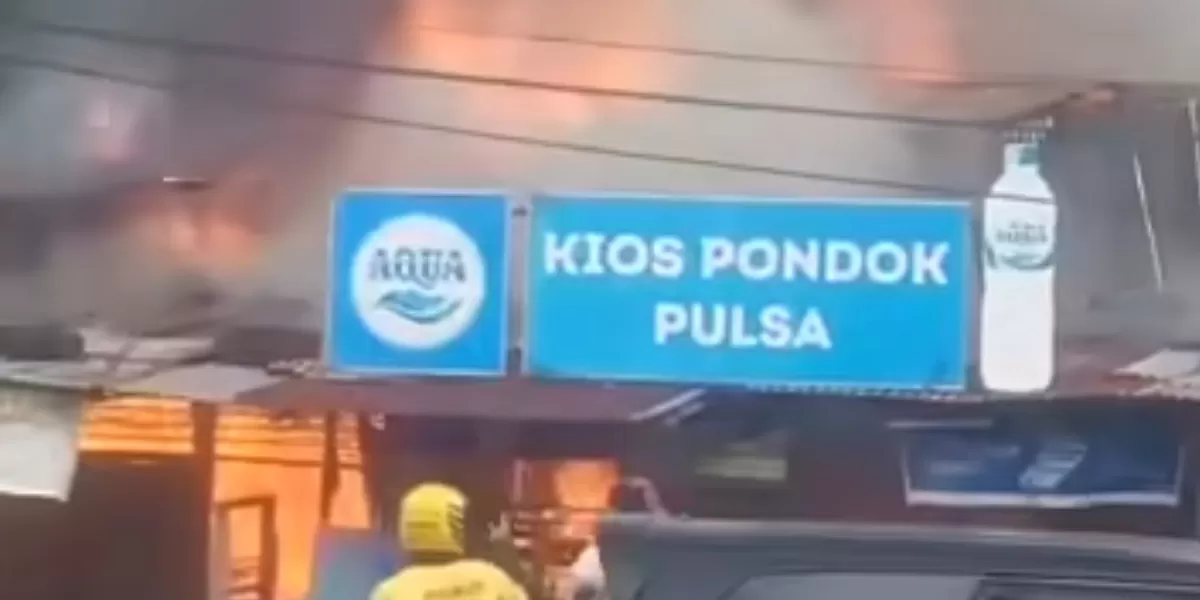 Kebakaran di Kairagi 