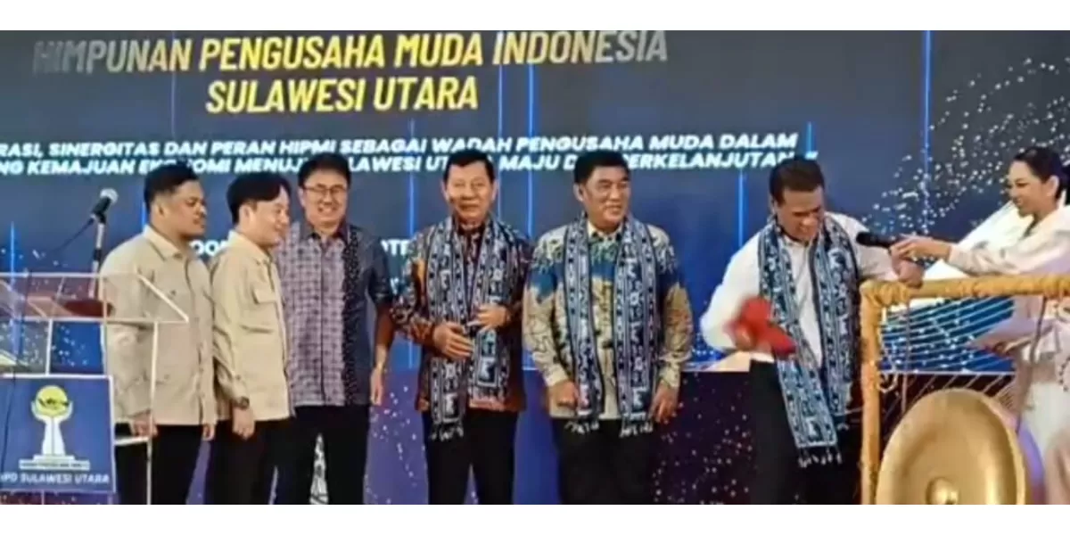 Mentan Andi Arman Sulaiman Buka Rakerda HIPMI Sulut (Dok. Sulutzonecom/Dede)