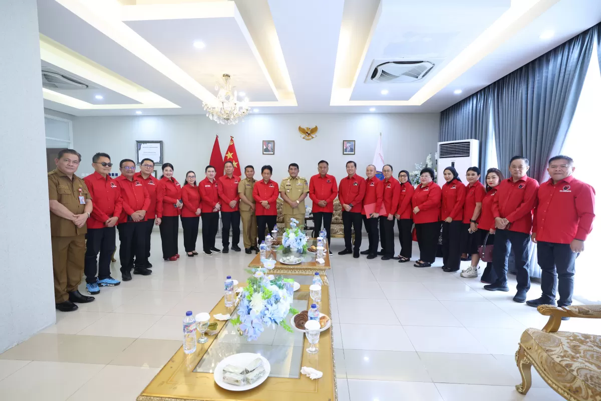 DPD PDI Perjuangan Sulut Silaturahmi ke Gubernur Sulut (Dok. Istimewa)
