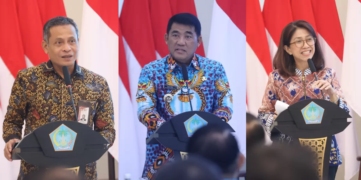 Gubernur Yulius Gandeng KPK dan ATR BPN Jaga Aset Negara (Dok. Istimewa)