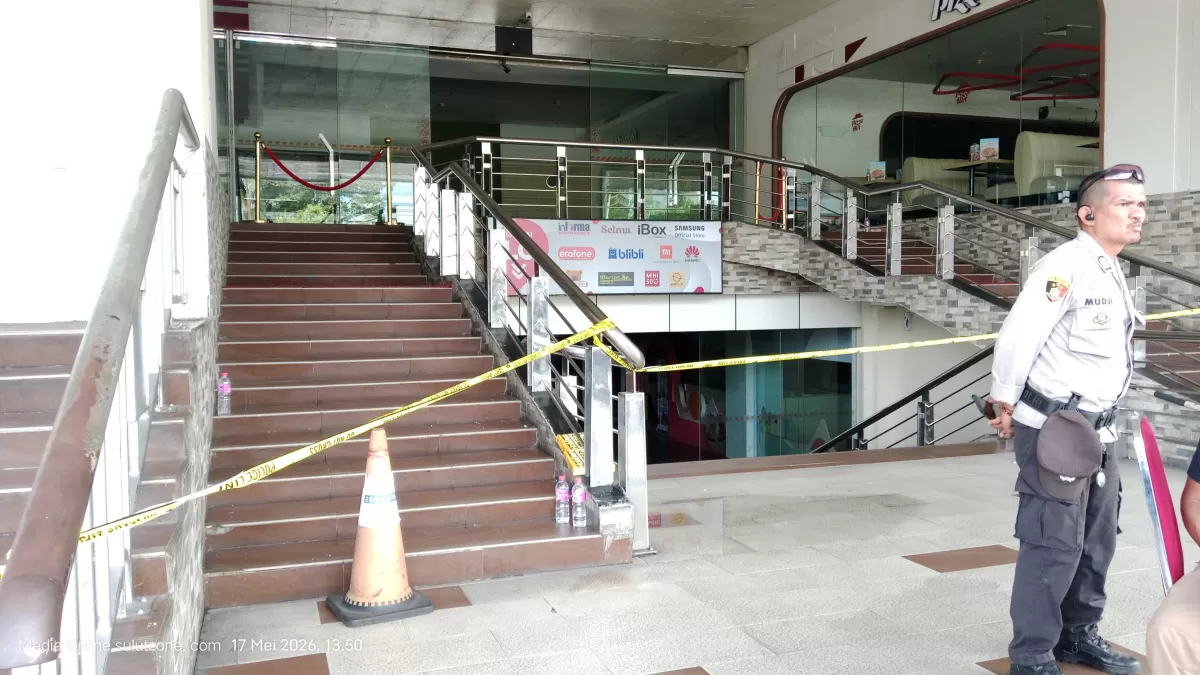 Mega Mall Ditutup Hari Ini, Pasca Kebakaran semalam (Dok. Dede/Sulutzone.com)