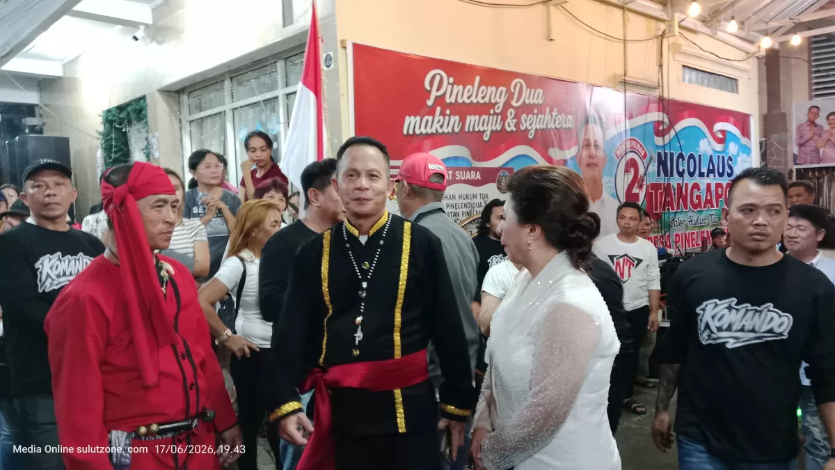 Nicolaus Tangapo, Hukum Tua Terpilih Pineleng Dua (Dok. Sulutzone)