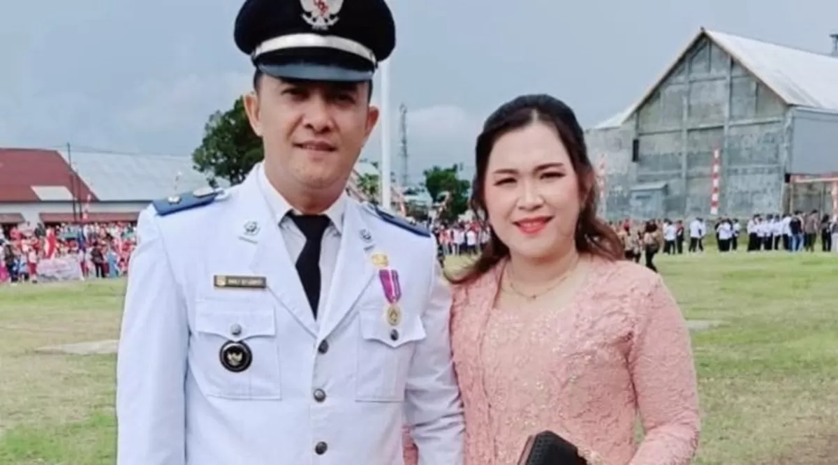 Hukum Tua Pinabetengan Selatan, Wanly Lempoy dan Istri (Istimewa)