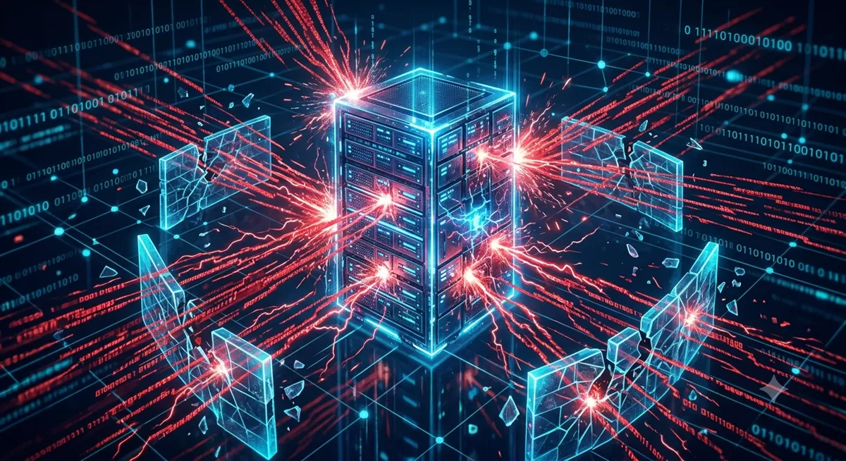 serangan DDOS ke mitra Promedia Group (Dok AI)
