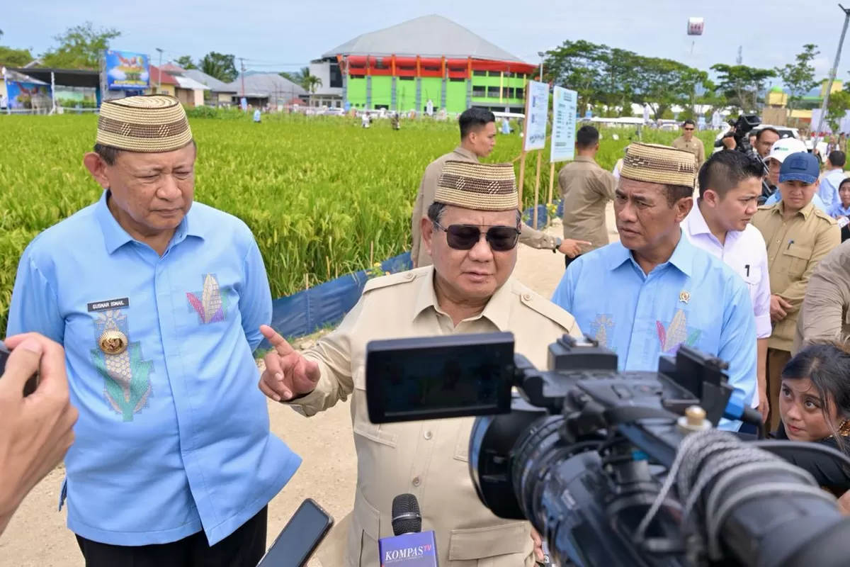Presiden Prabowo Subianto hadiri Penas di Gorontalo (Dok. Istimewa)