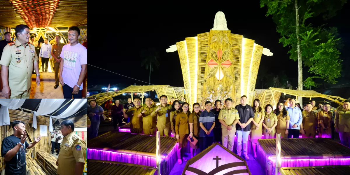 Gubernur Yulius Selvanus Kunjungi Perkemahan Pemuda GMIM, Ajak Jadi Petarung Iman (Istimewa)