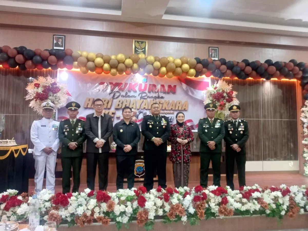 Polres Bolmong Rayakan HUT Bhayangkara (Dok. Istimewa)