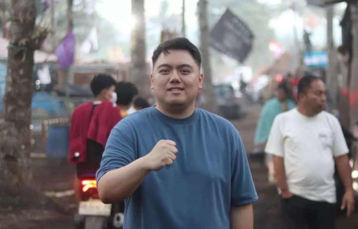 Rio Dondokambey Ajak Pemuda Ramaikan Malam Akhir Perkemahan (Dok. Istimewa/instagram @riodondokambey)