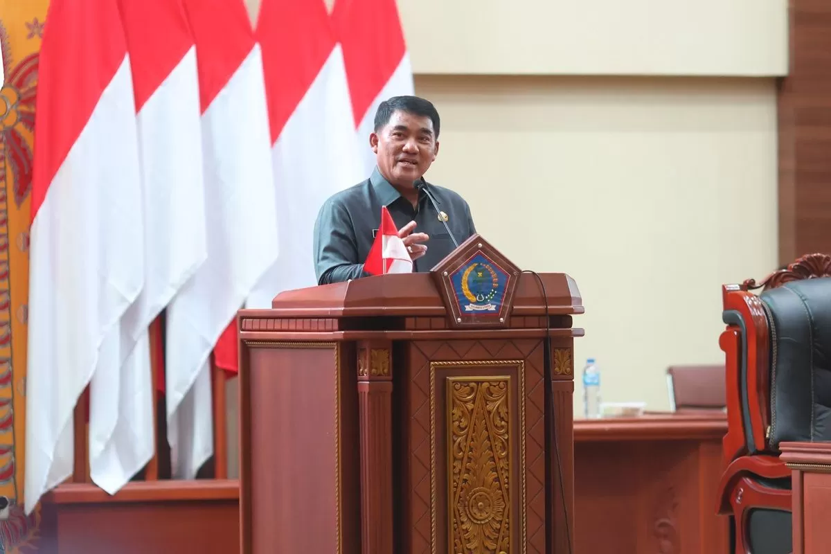 Gubernur Sulut di Paripurna DPRD Selasa 14 Juli 2026 (Dok. Pemprov Sulut)