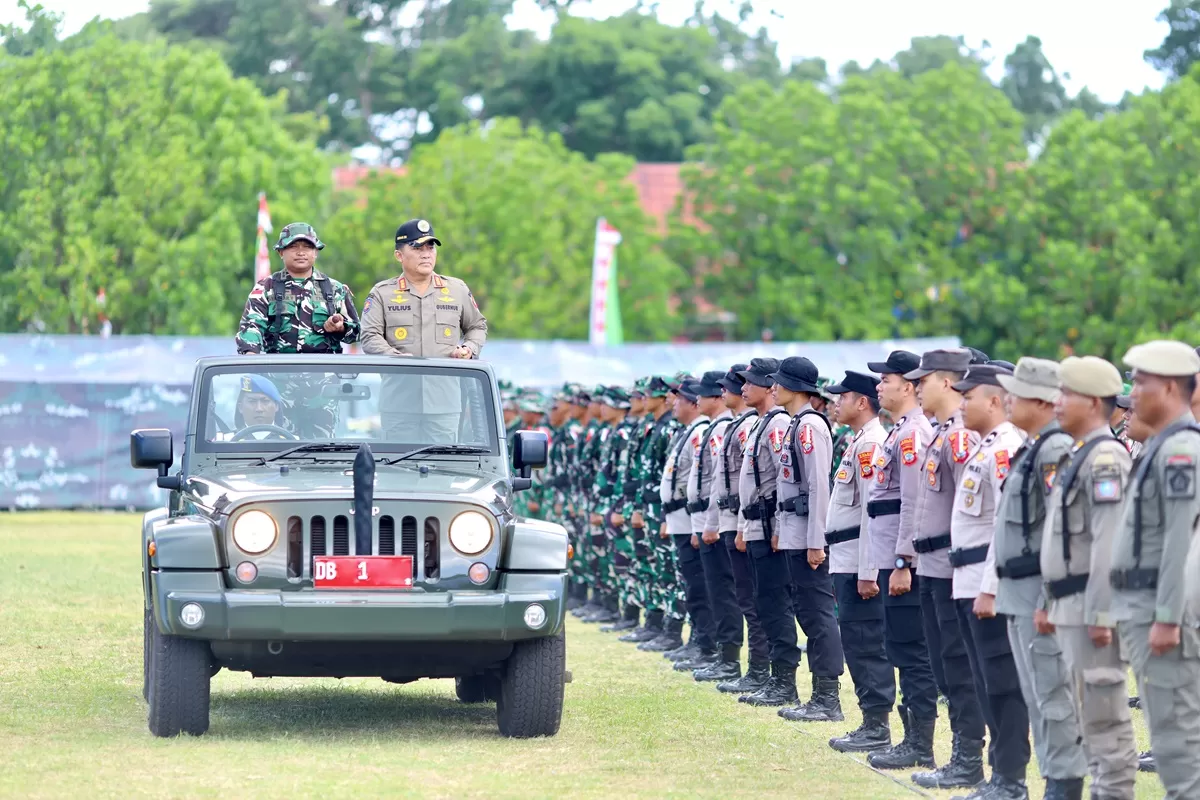 Gubernur Sulut, Yulius Selvanus Buka Karya Bakti Skala Besar Kodim 1312/Talaud (Dok. Pemprov Sulut)