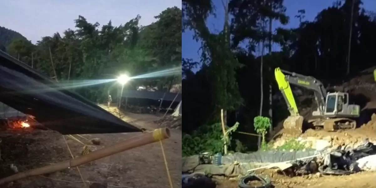 Lokasi Tambang yang Diduga Milik Ci Dede (Dok. Ist)