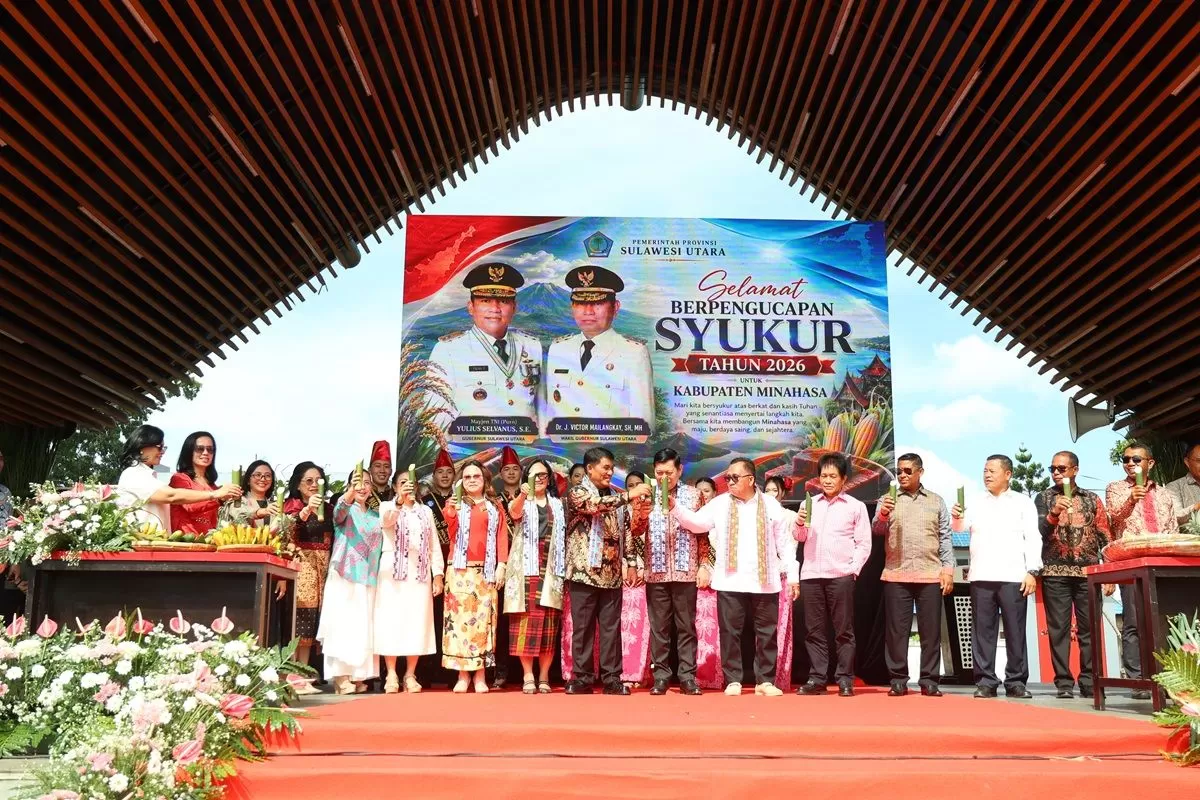 GUbernur dan Wagub Hadiri Pengucapan Minahasa (Dok. Istimewa)