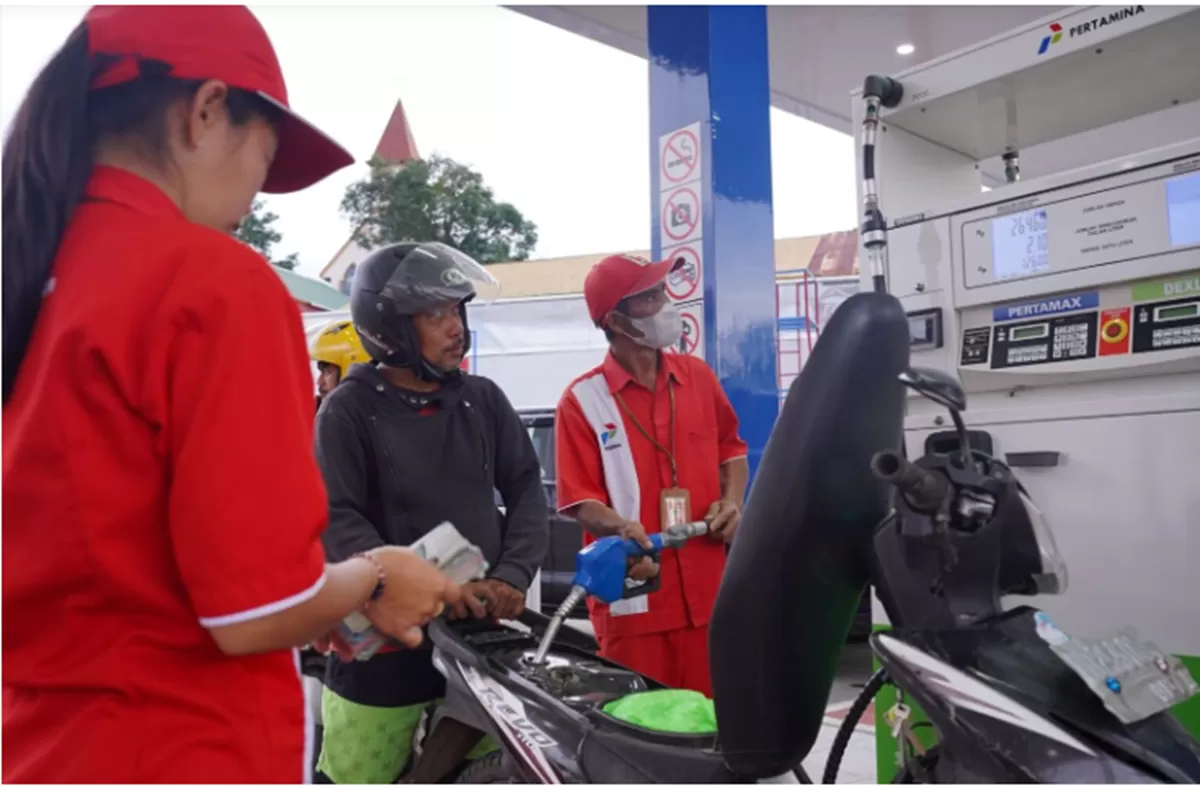 Ilustrasi pengisian BBM di SPBU. ( (Foto: Dok. Istimewa / Pertamina))