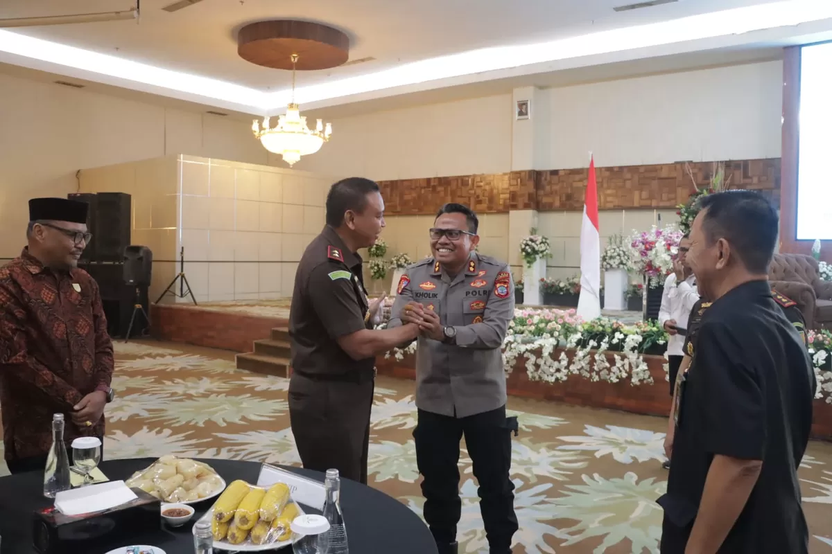 Kejari Sulut Bertemua dengan Jajaran Polresta Bolmong (Dok. Istimewa)