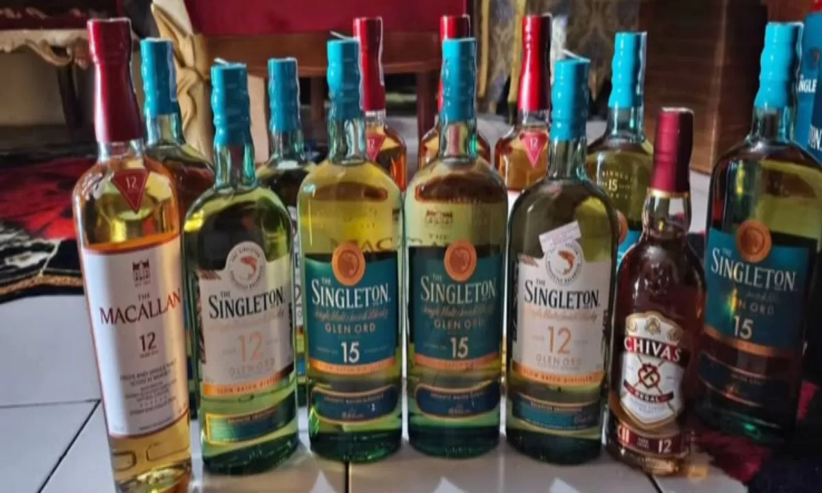 Minuman Palsu dengan berbagai merek