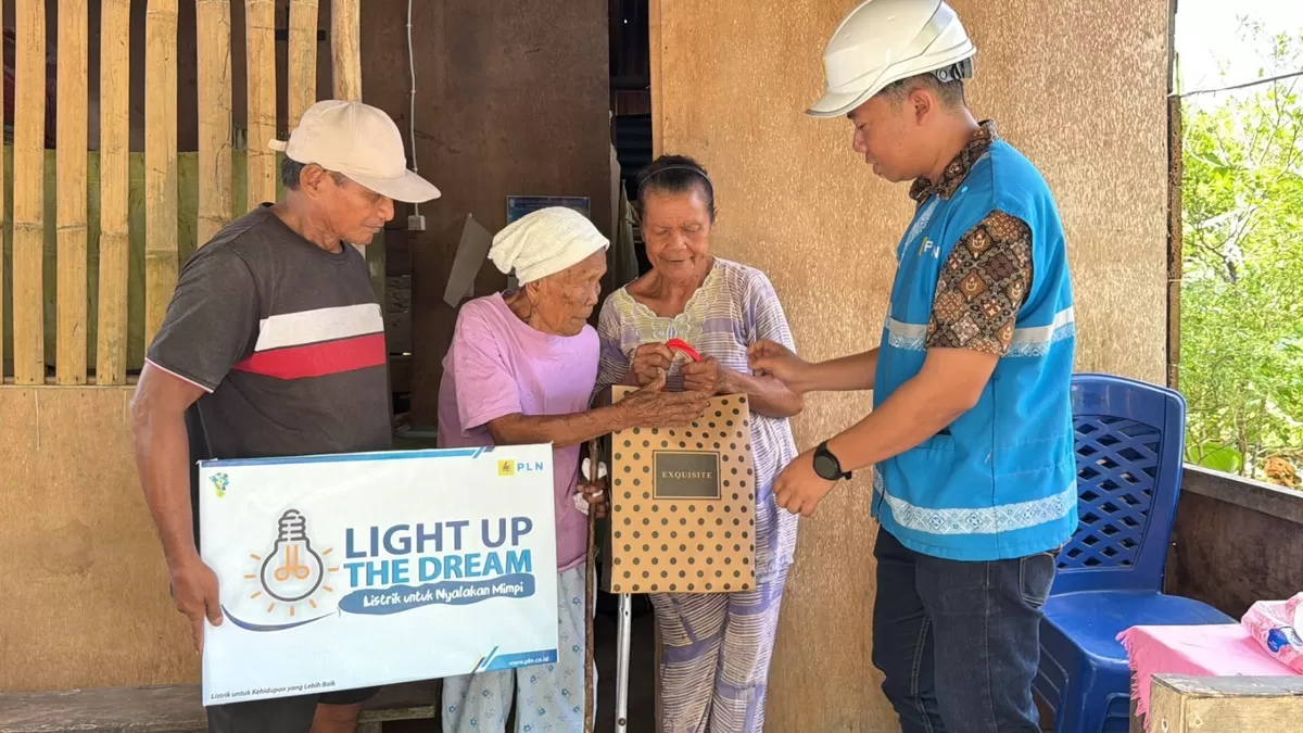 Program Light Up The Dream PLN di Melonguane, Talaud,Sulut (istimewa)