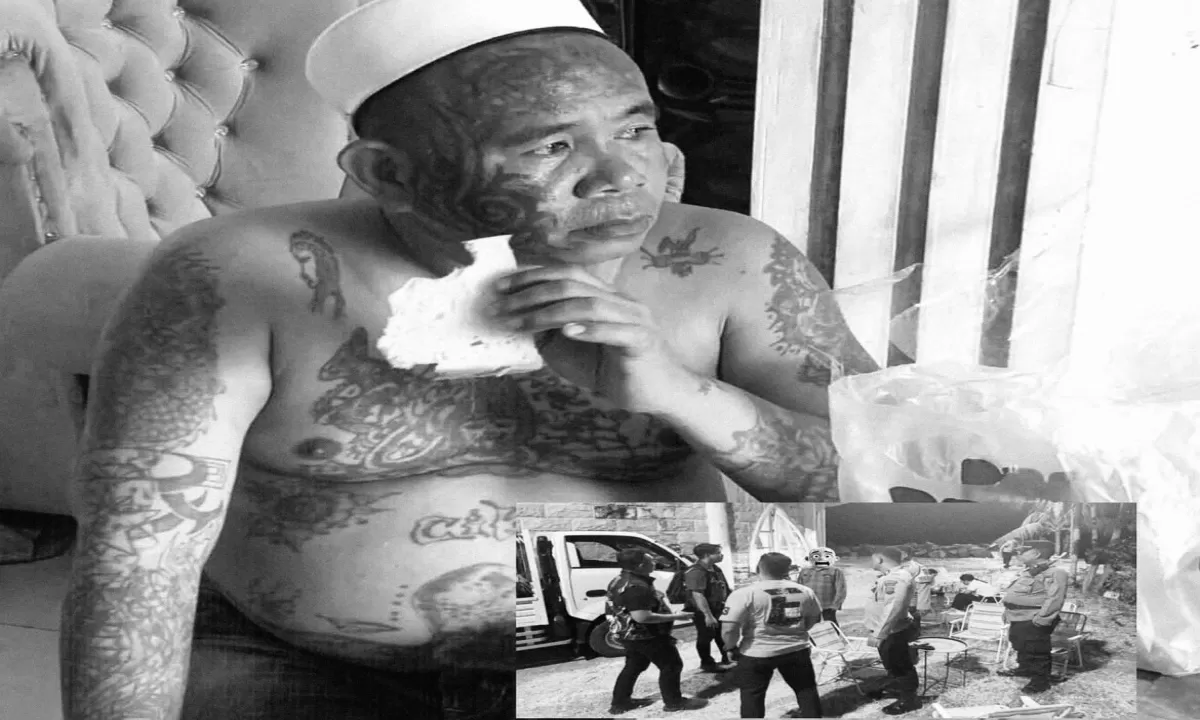 Foto pelaku diduga melakukan pengancaman terhadap walikota manado