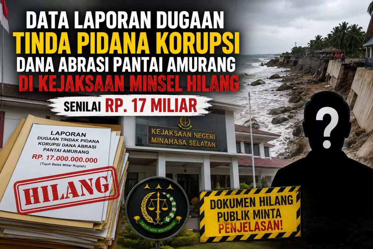 Data Lapor dugaan kasus Korupsi