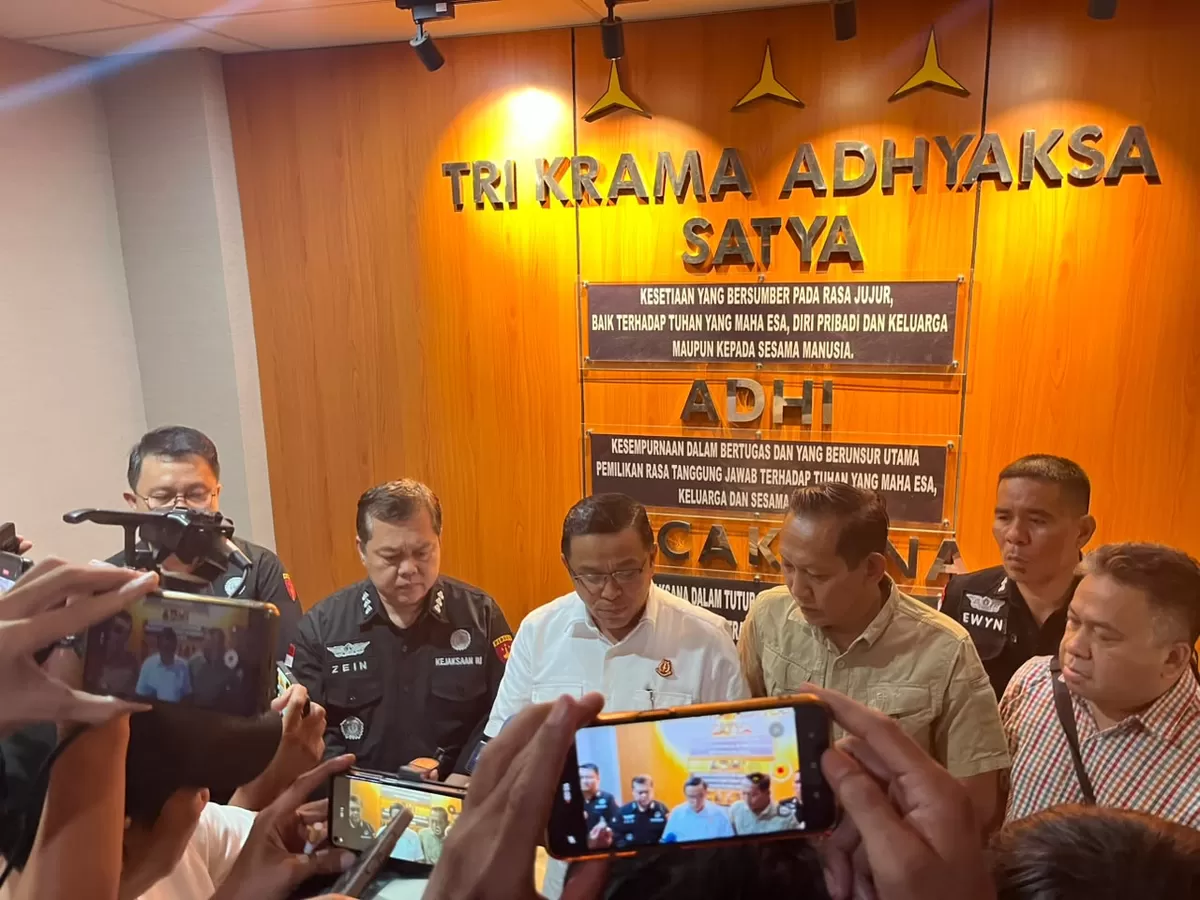 Konpres Penetapan Tersangka Kejati Sulut (Istimewa)