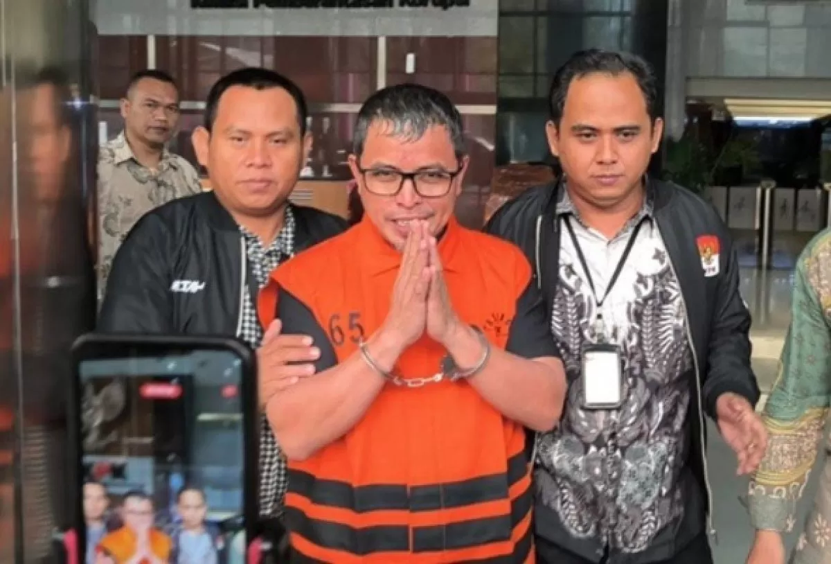 Bupati Bolmut saat di KPK