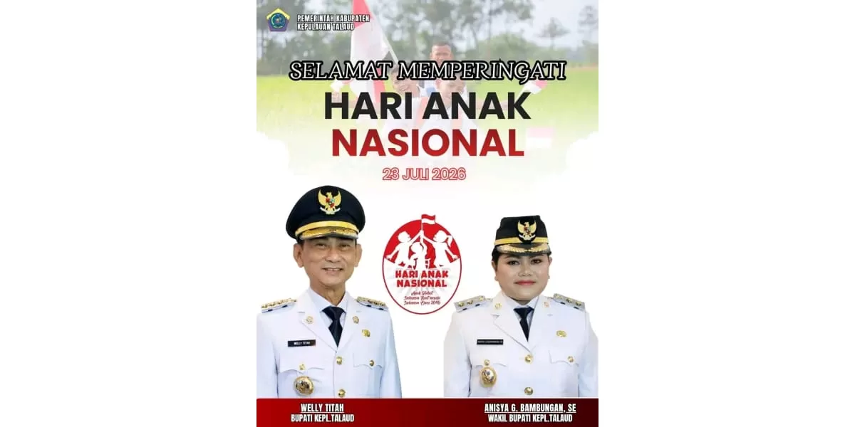 Hari Anak Nasional Talaud (Istimewa)
