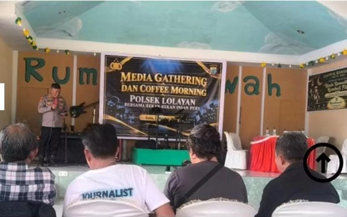 Media Gathering Polsek Lolayan (Istimewa)