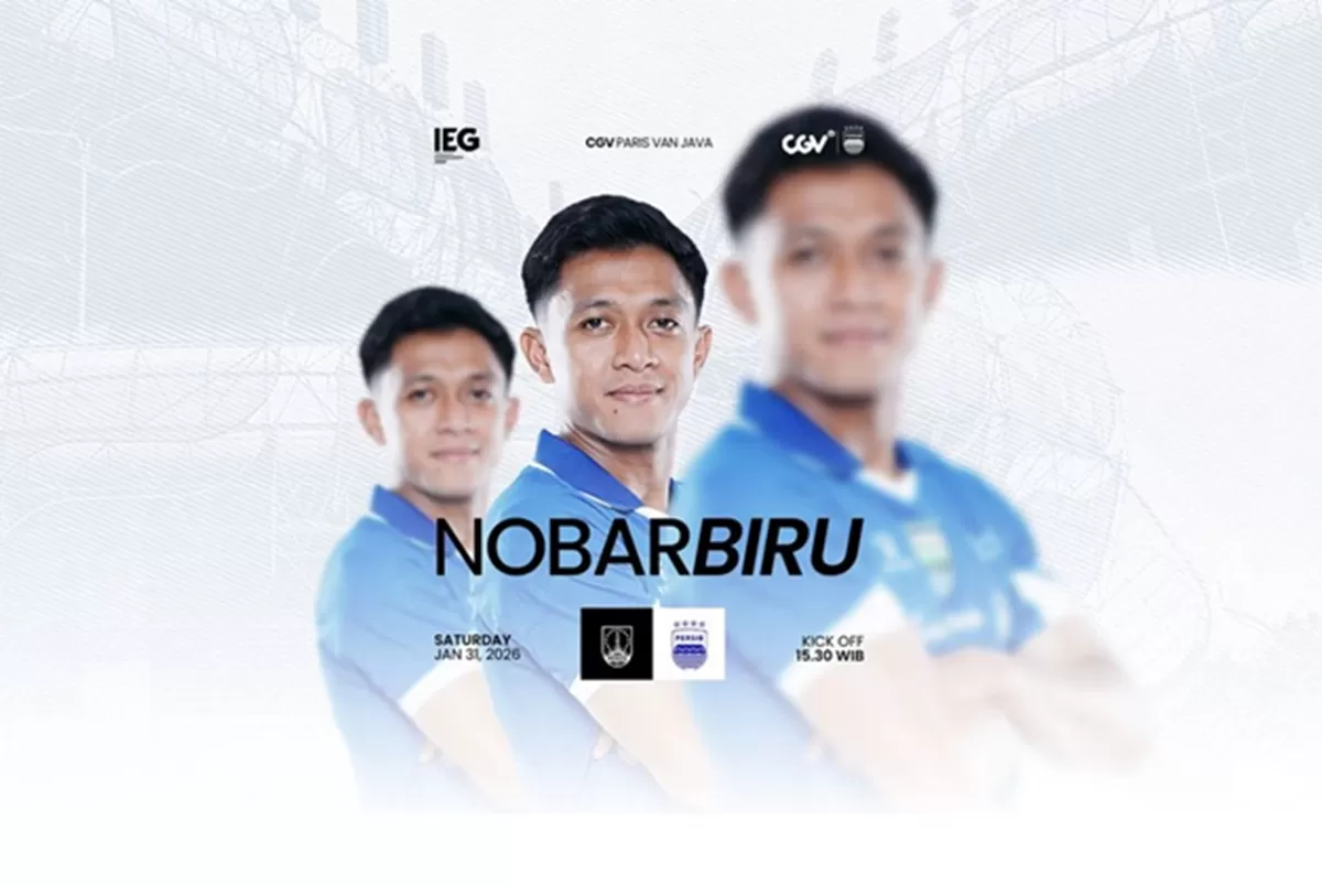 Dua lokasi nobar Persib kontra Persis Solo di Bandung, cek harga tiket dan lokasinya. Foto: Persib.