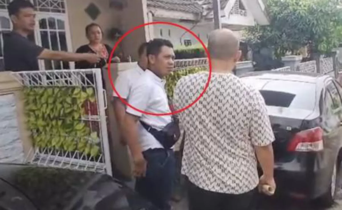 Penangkapan pelaku penganiayaan caddy golf Tangerang. (Istimewa)