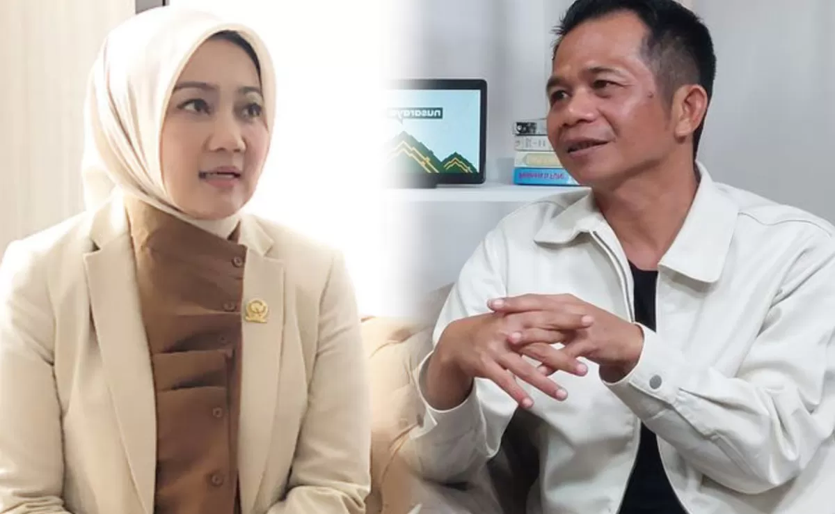 Kolase Foto Anggota DPR-RI Atalia Praratya dan Bupati Purwakarta, Saepul Bahri Binzen (Istimewa)