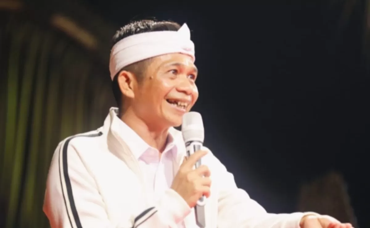 Bupati Purwakarta Saepul Bahri Binzein buka suara mengenai polemik lagu Lalaki Langit, Lalanang Bejat yang tengah viral.  (PPID Purwakarta)