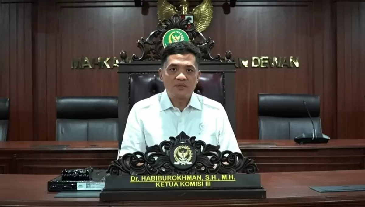 Ketua Komisi III DPR RI, Habiburokhman turut menyoroti kasus perekaman tanpa izin di GIIAS 2026. (X/habiburokhman)