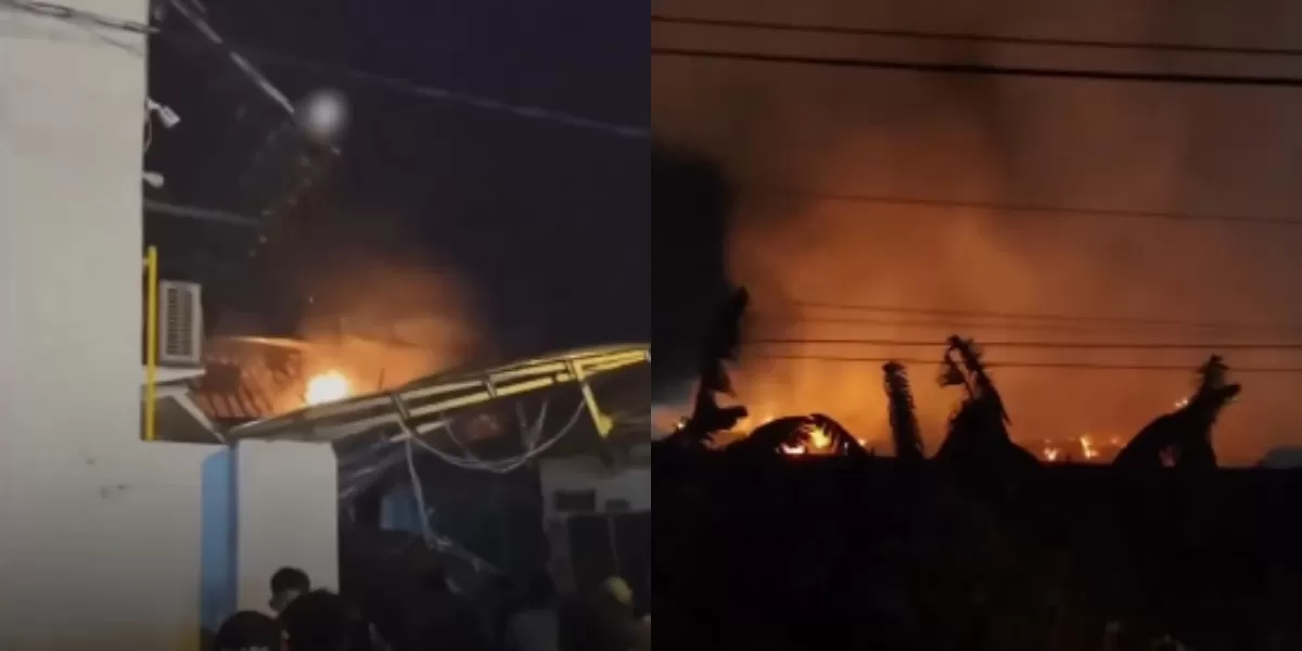 Menyoroti kronologi insiden kebakaran yang terjadi di area Dapur MBG atau SPPG di Mojokerto, Jawa Timur. Berikut ulasannya.  (Instagram.com/@akbarfaizal_uncensored)